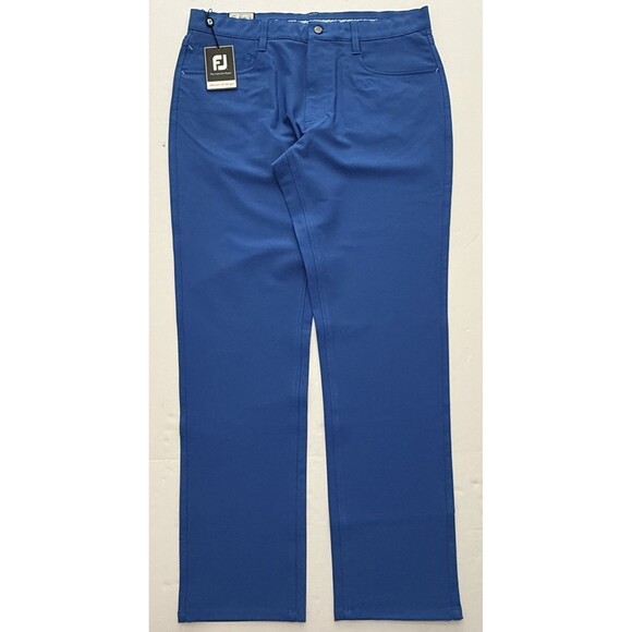 FootJoy Other - NWT Footjoy FJ Athletic Fit Golf Pant 34X32 Cobalt Blue Performance 5-Pocket NEW